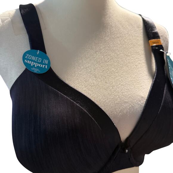 Vanity Fair Illumination Full Figure Underwire Bra, Black, 36DD, NWT - Picture 4 of 8